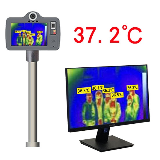 Infrared thermal imaging body thermometer